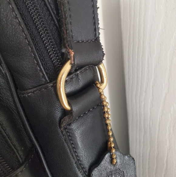 Coach Vintage International Travel Bag 0511 In Black Unisex Made In USA - Picture 5 of 16